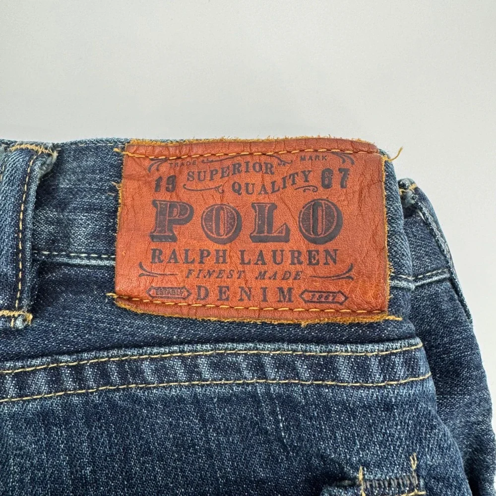 Polo Ralph‎ Lauren Classic Fit Jeans Men's 40x32 Dark Wash Denim Pony Logo